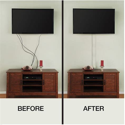 how to hide wires from tv